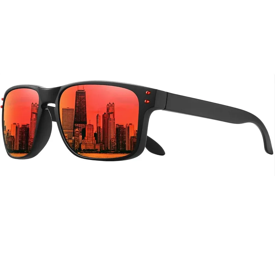 Fashion Polarized Square Sunglasses for Men and Women