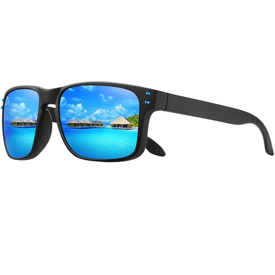 Fashion Polarized Square Sunglasses for Men and Women