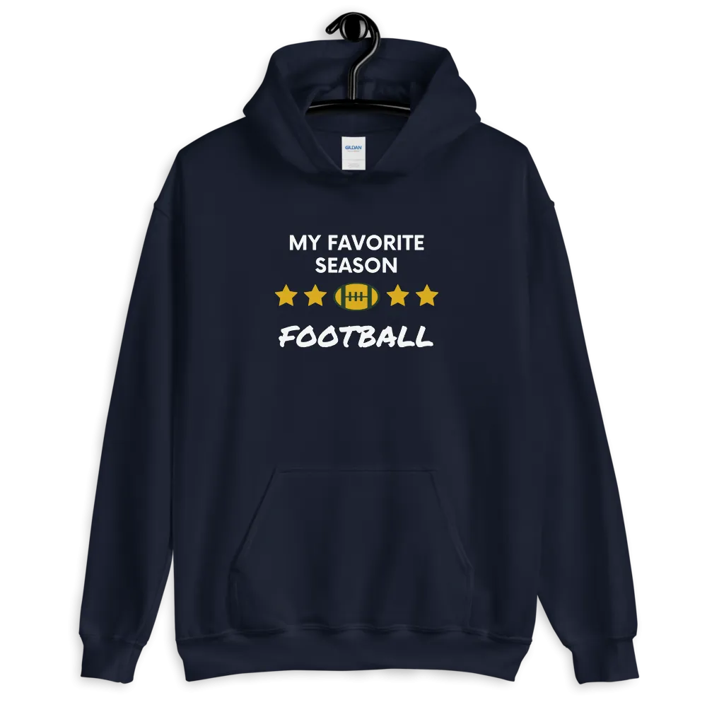 Favorite Season Football - Hoodie (Various Colors)