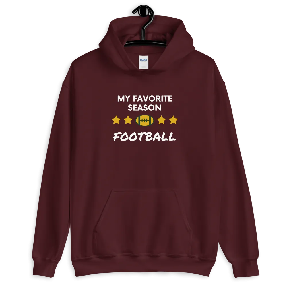 Favorite Season Football - Hoodie (Various Colors)
