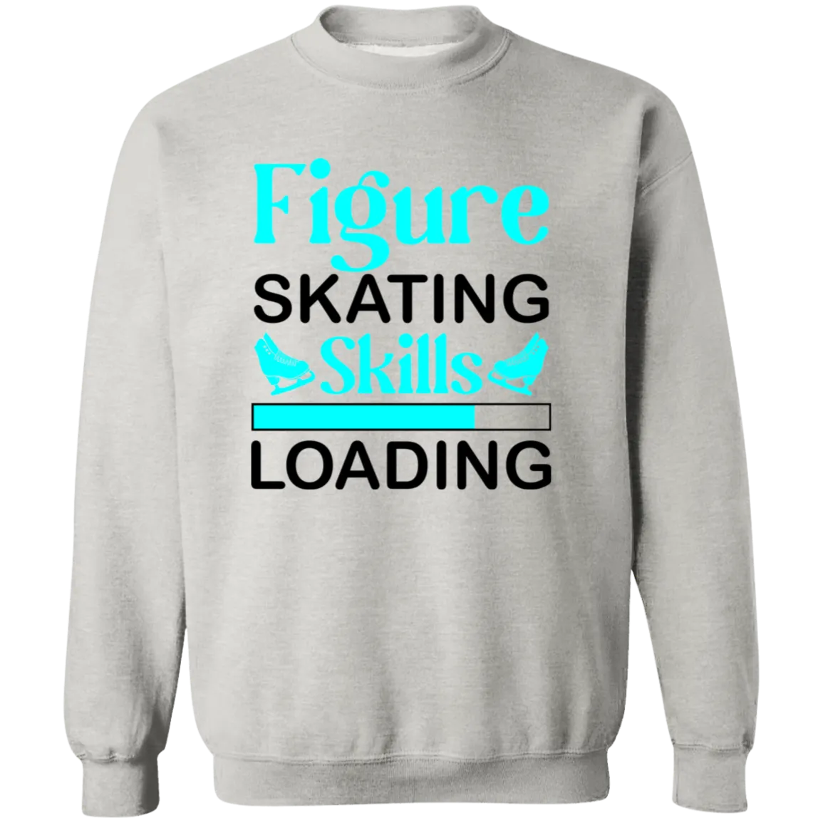 Figure Skating Skills Loading... Crewneck Pullover Sweatshirt