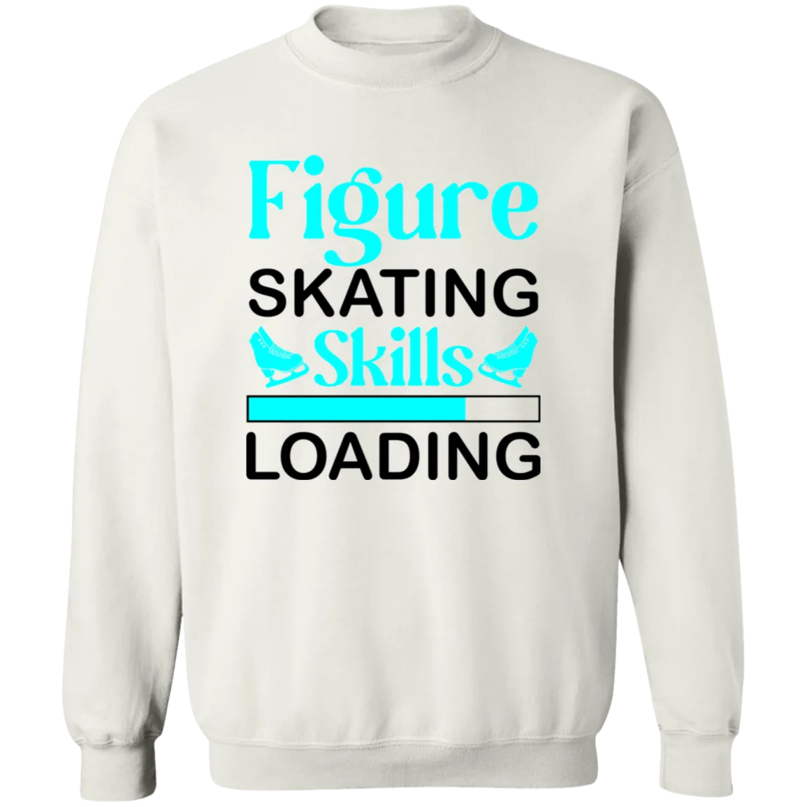 Figure Skating Skills Loading... Crewneck Pullover Sweatshirt