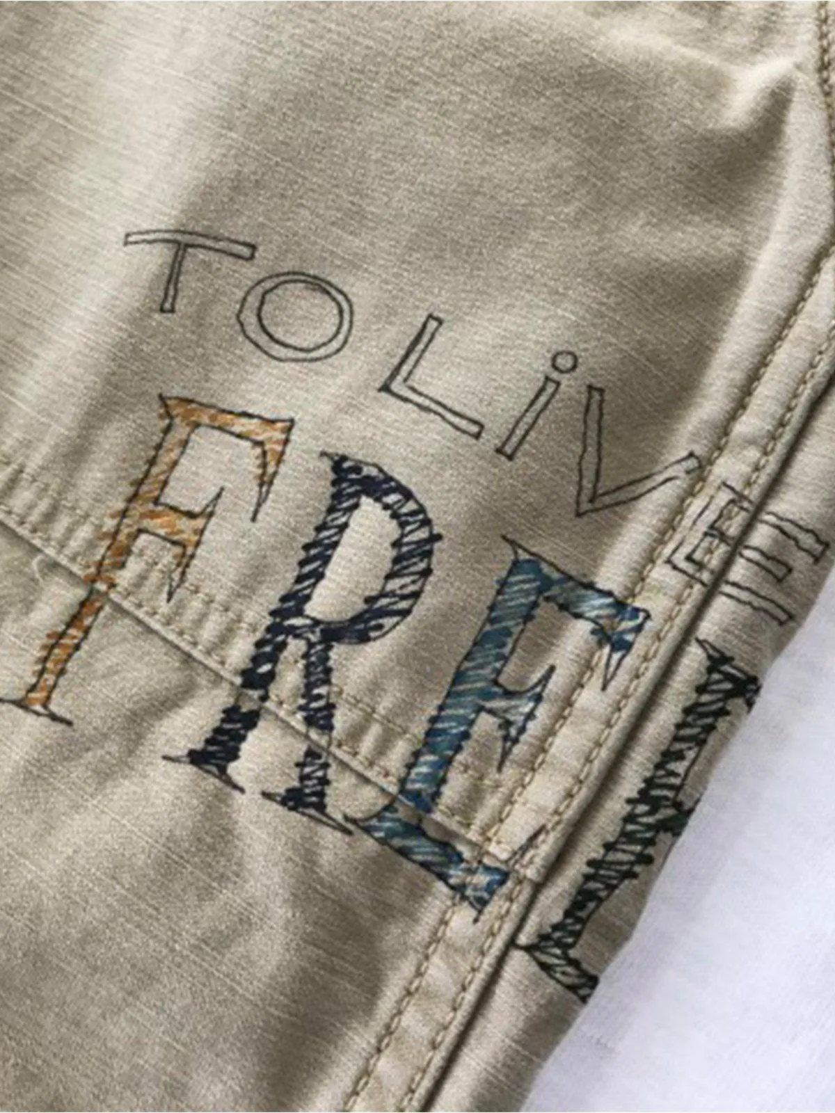 Free Rage Fatigue Shorts Relax Beige