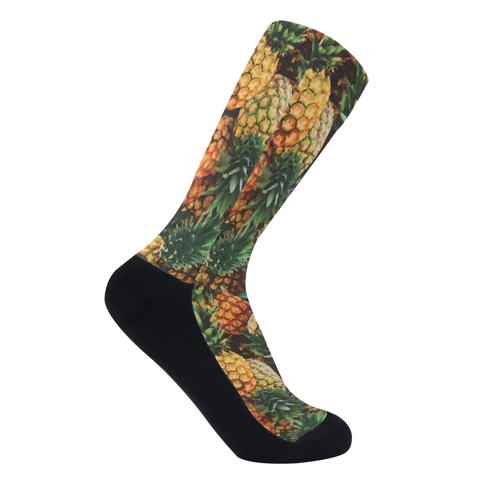 Garden Fresh Socks: Pineapple