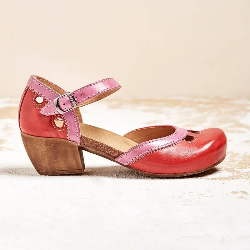 Giulia™ | Sandals with Comfortable Low Heels