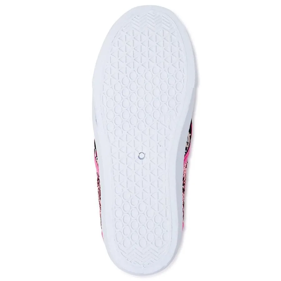 Ground Up Disney Minnie Mouse Youth Girls Canvas Slip-on Shoes