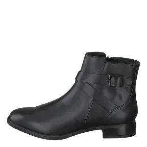Hamble Buckle Black Leather