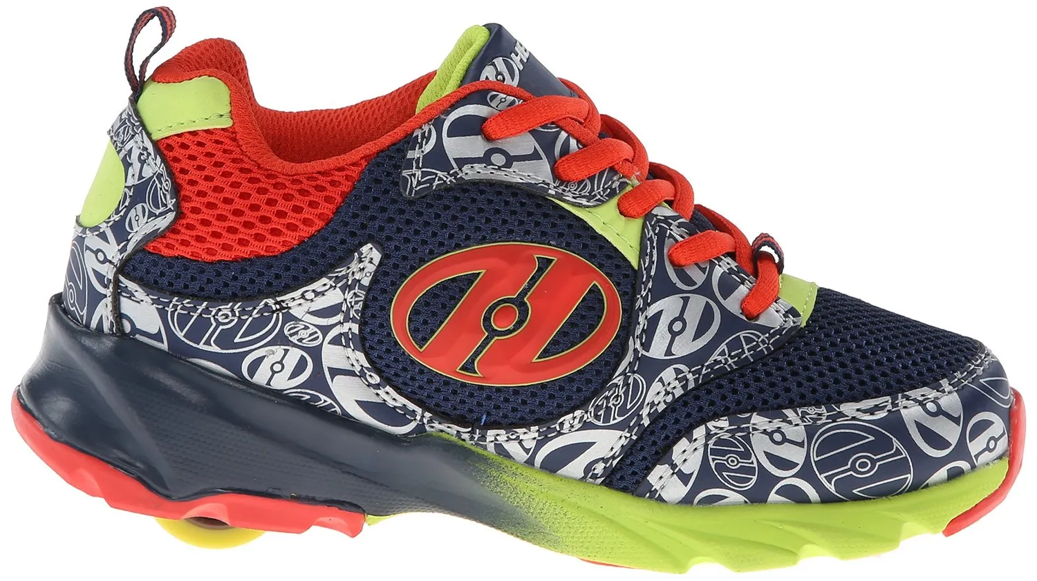 Heelys Race Skate Shoe (Toddler-Little Kid-Big Kid), Black-Yellow, 2 M US Little Kid