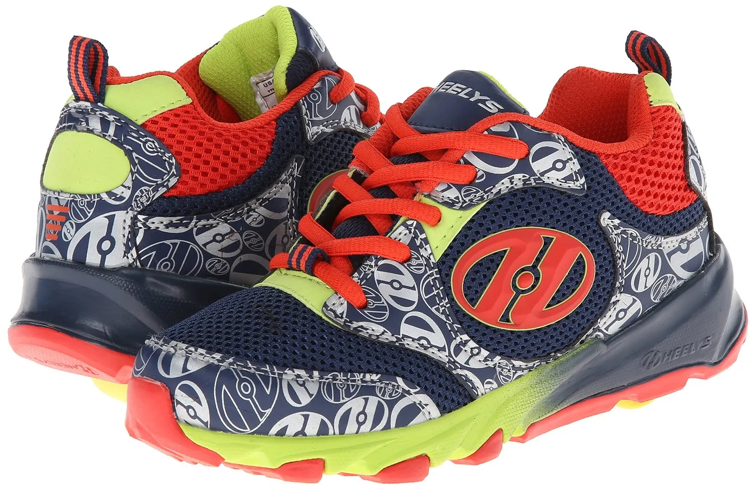 Heelys Race Skate Shoe (Toddler-Little Kid-Big Kid), Black-Yellow, 2 M US Little Kid