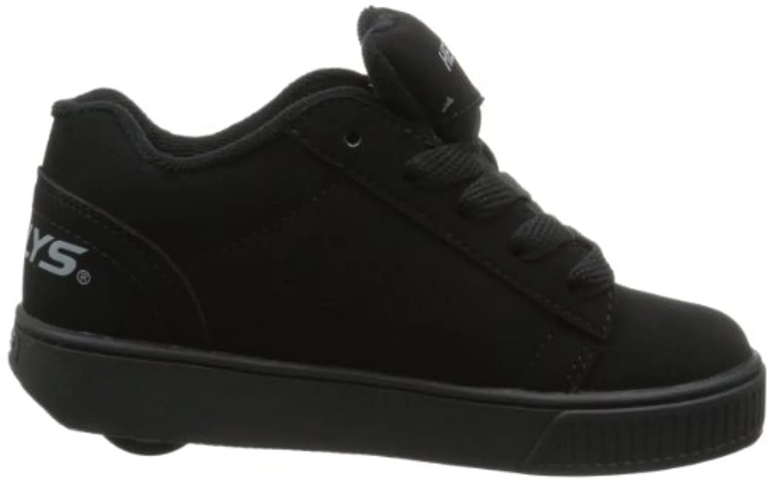 Heelys Straight Up Skate Shoe (Toddler-Little Kid-Big Kid), Black, 5 M US Big Kid