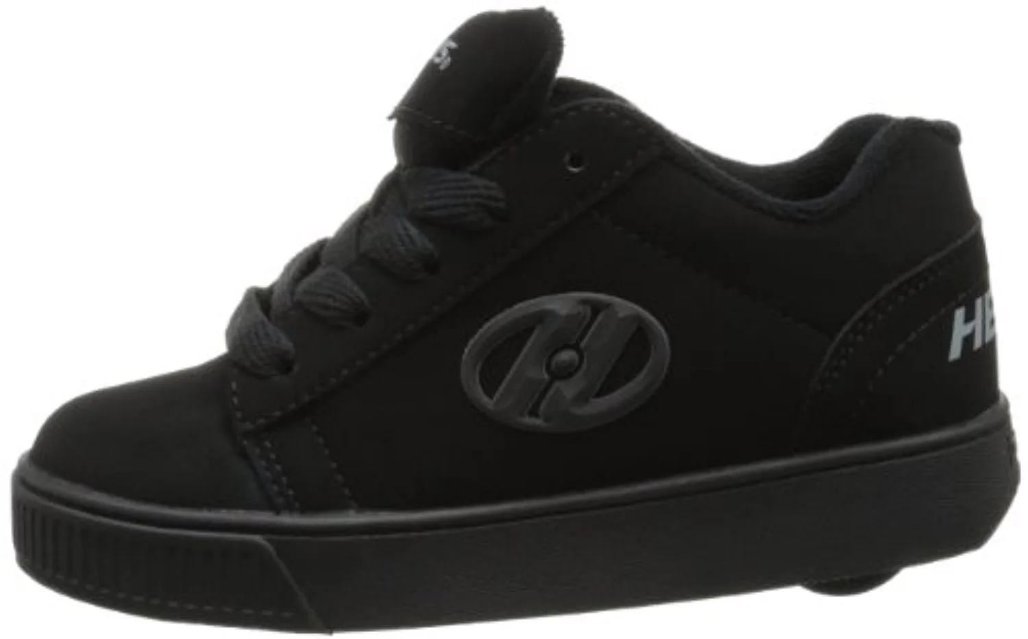 Heelys Straight Up Skate Shoe (Toddler-Little Kid-Big Kid), Black, 5 M US Big Kid