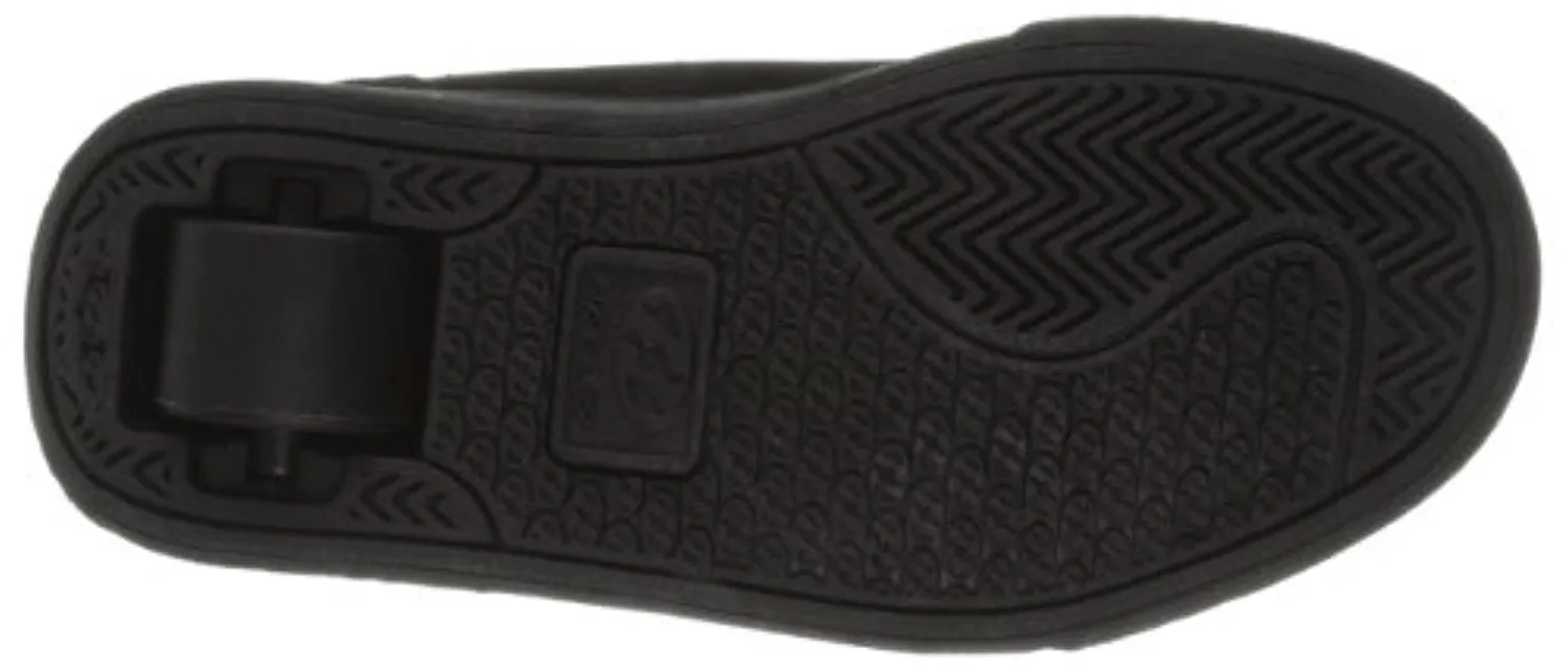 Heelys Straight Up Skate Shoe (Toddler-Little Kid-Big Kid), Black, 5 M US Big Kid