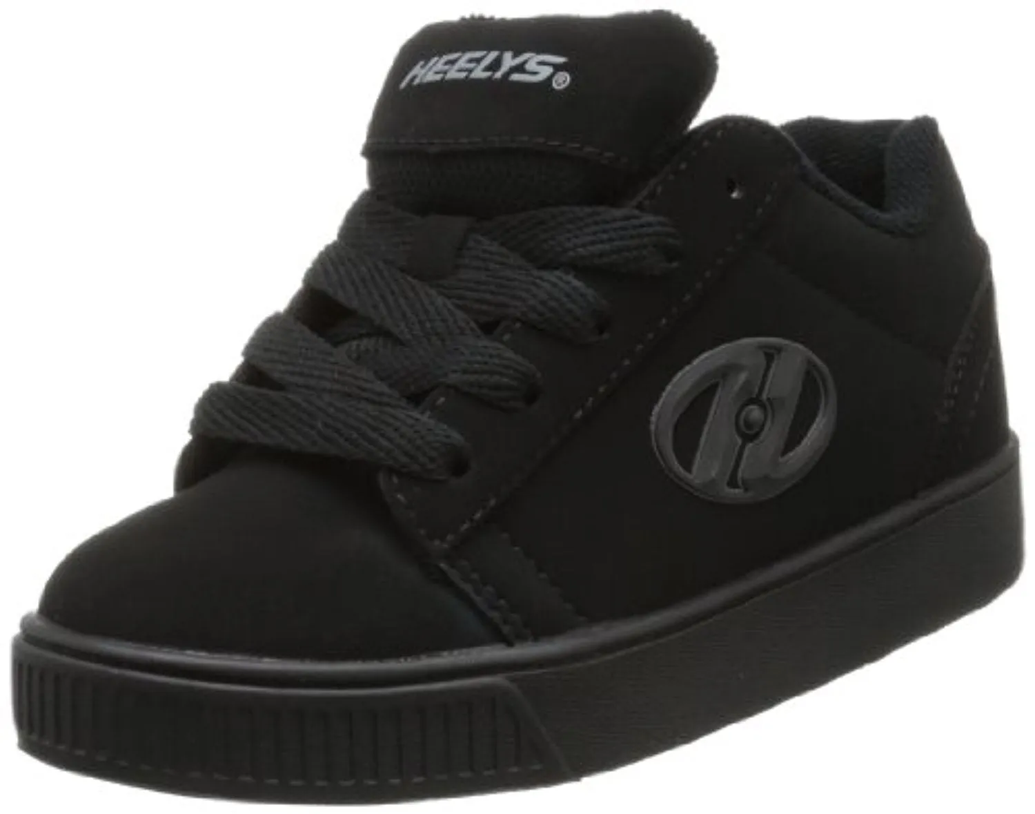 Heelys Straight Up Skate Shoe (Toddler-Little Kid-Big Kid), Black, 5 M US Big Kid