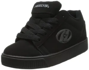 Heelys Straight Up Skate Shoe (Toddler-Little Kid-Big Kid), Black, 5 M US Big Kid