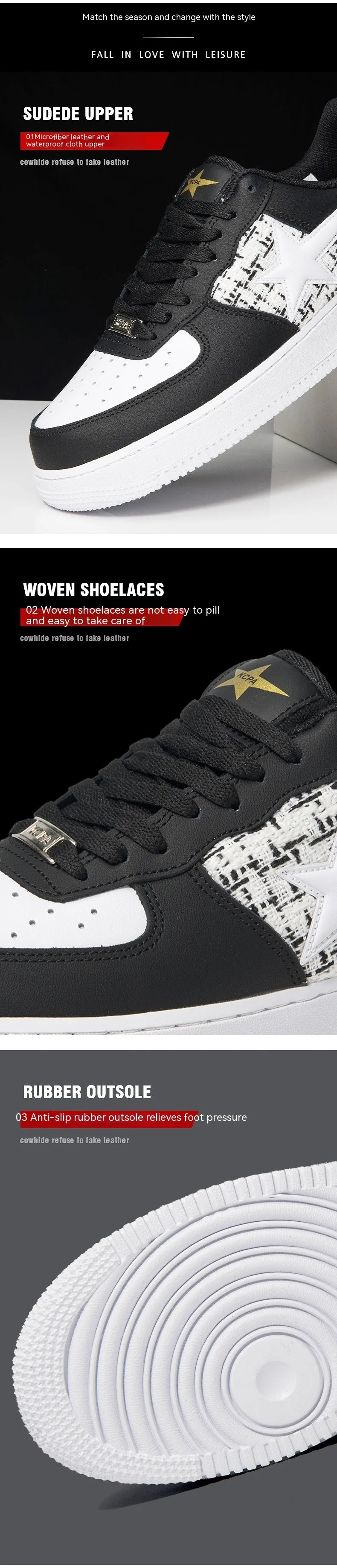 Hong Kong Style Casual Shoes - Soft Bottom, Breathable, All-Matching