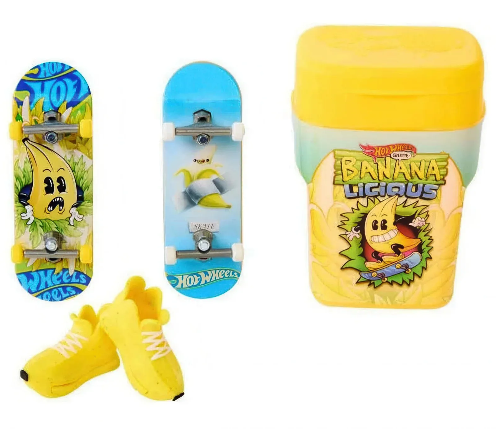 Hot Wheels Skate Banana Licious Flavor Container