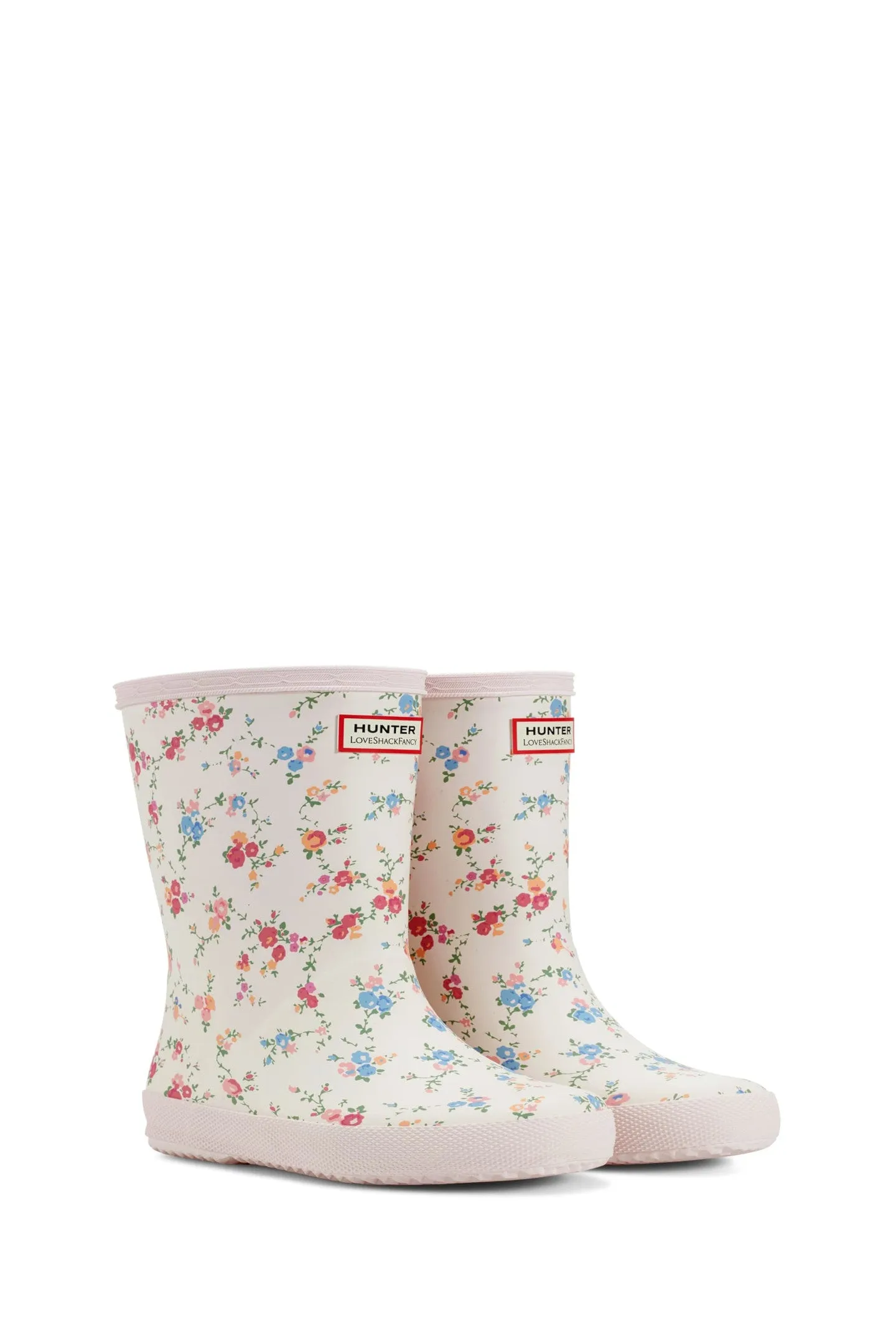 Hunter x LoveShackFancy Little Kids First Classic Boot - SUNRISE PATCHWORK