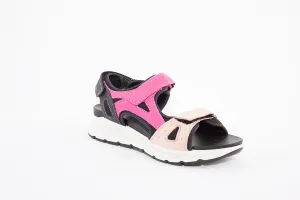 IMAC - 158460 VELCRO STRAP COMFORT SANDAL - PINK COMBI