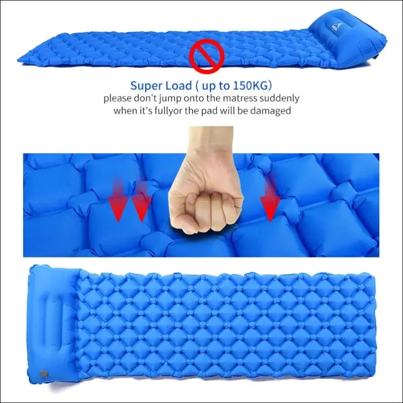 Inflatable air mattress for camping - widesea ultralight outdoor sleeping pad