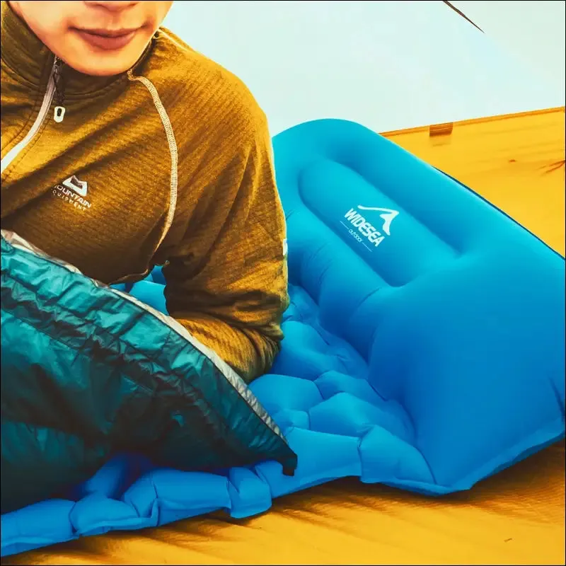 Inflatable air mattress for camping - widesea ultralight outdoor sleeping pad