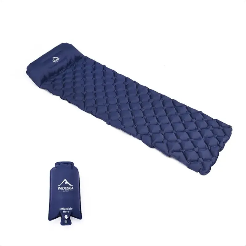 Inflatable air mattress for camping - widesea ultralight outdoor sleeping pad