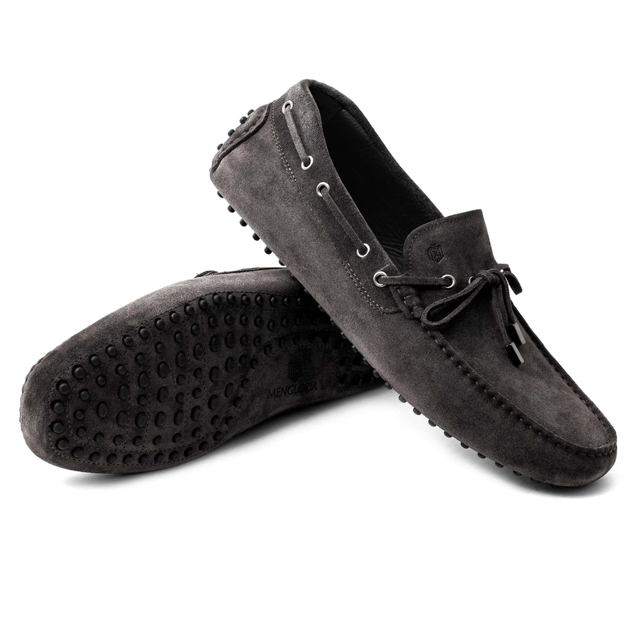 Intrepid Suede Driver | Grey