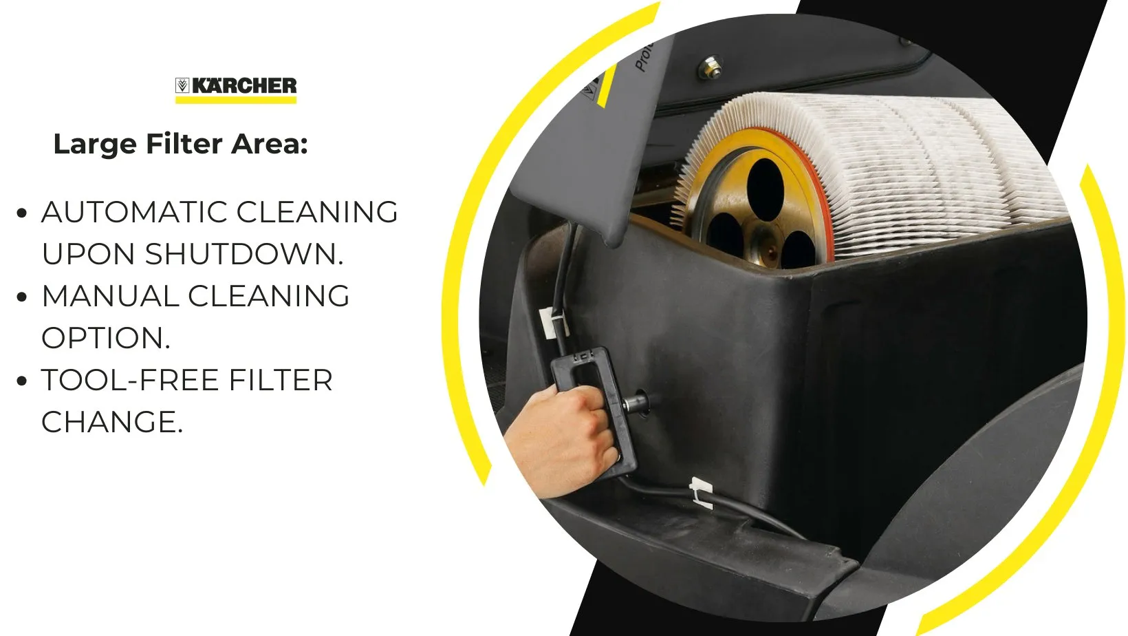 Karcher Vacuum Sweeper KM 100/100 R Bp