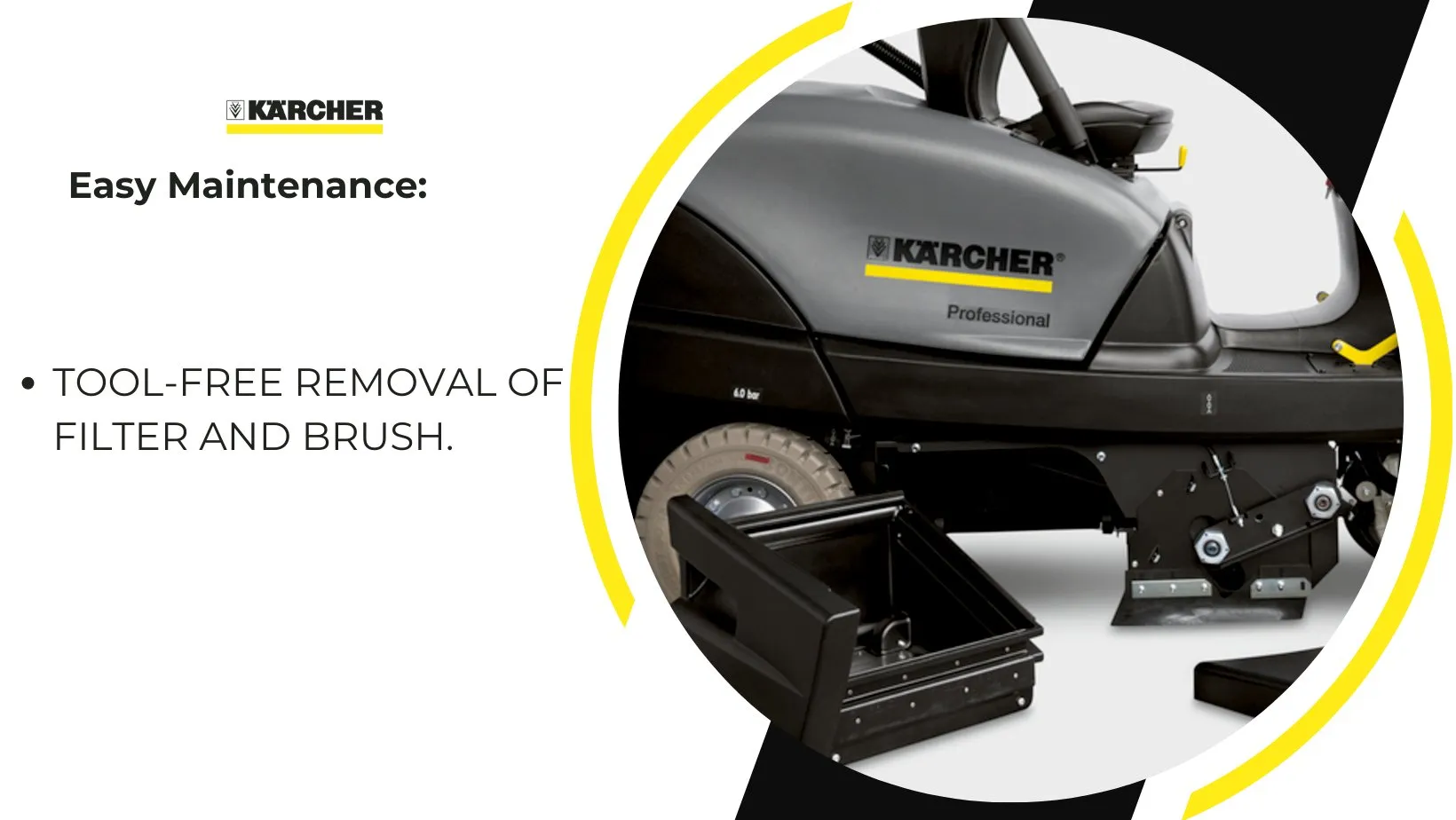 Karcher Vacuum Sweeper KM 100/100 R Bp