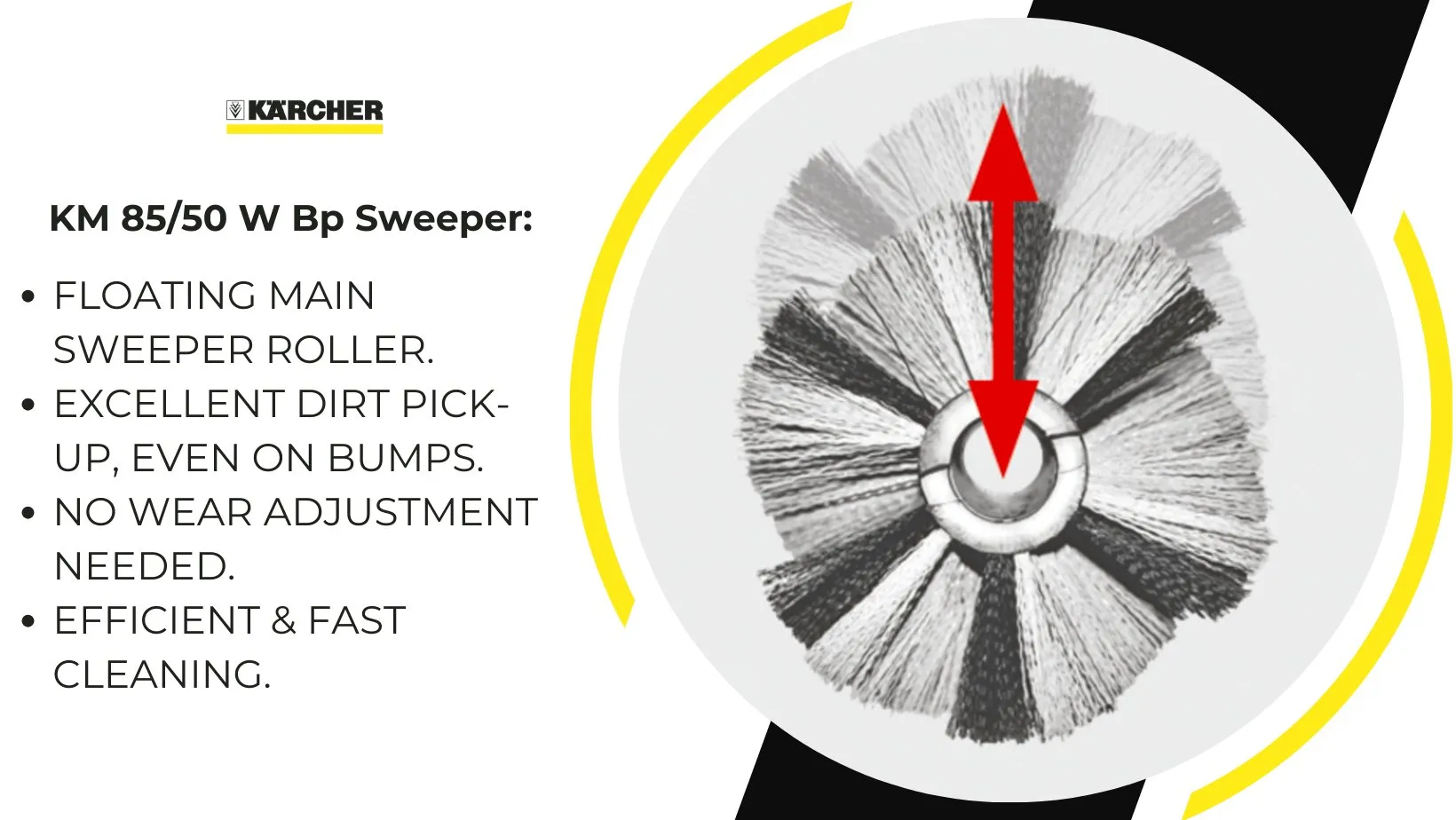Karcher Vacuum Sweeper  KM 85/50 W Bp