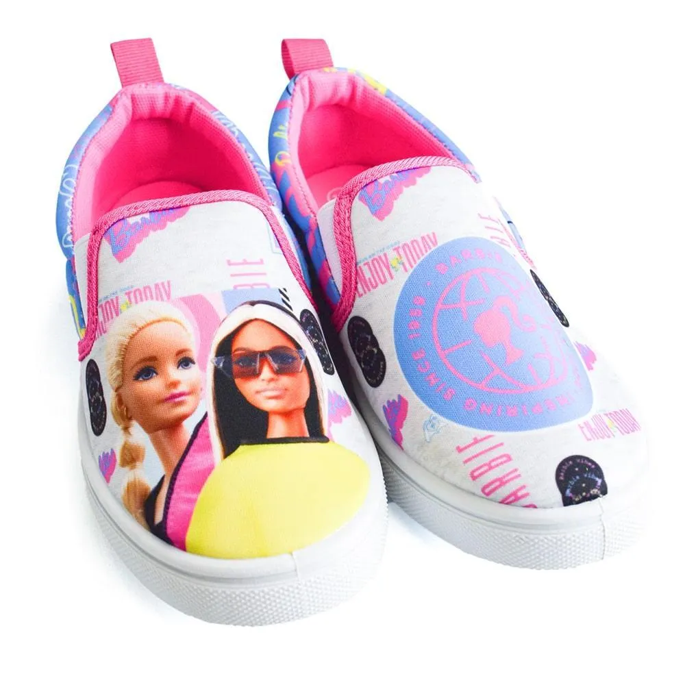 Kids Shoes Girls Barbie Slip-on Canvas Shoes
