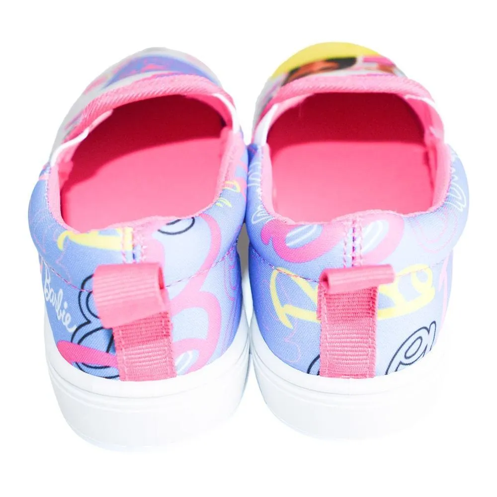 Kids Shoes Girls Barbie Slip-on Canvas Shoes