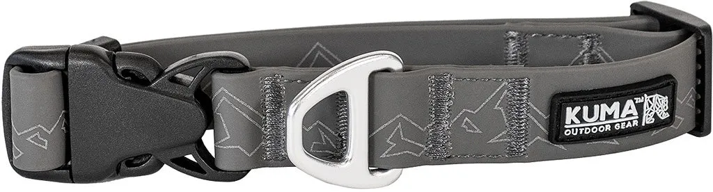 Kuma Outdoor Gear 9706.4097 20 In.-26 In. Soggy Dog Collar Gray - Large