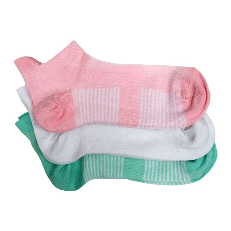 Ladies 3PR Sports Socks Pastel