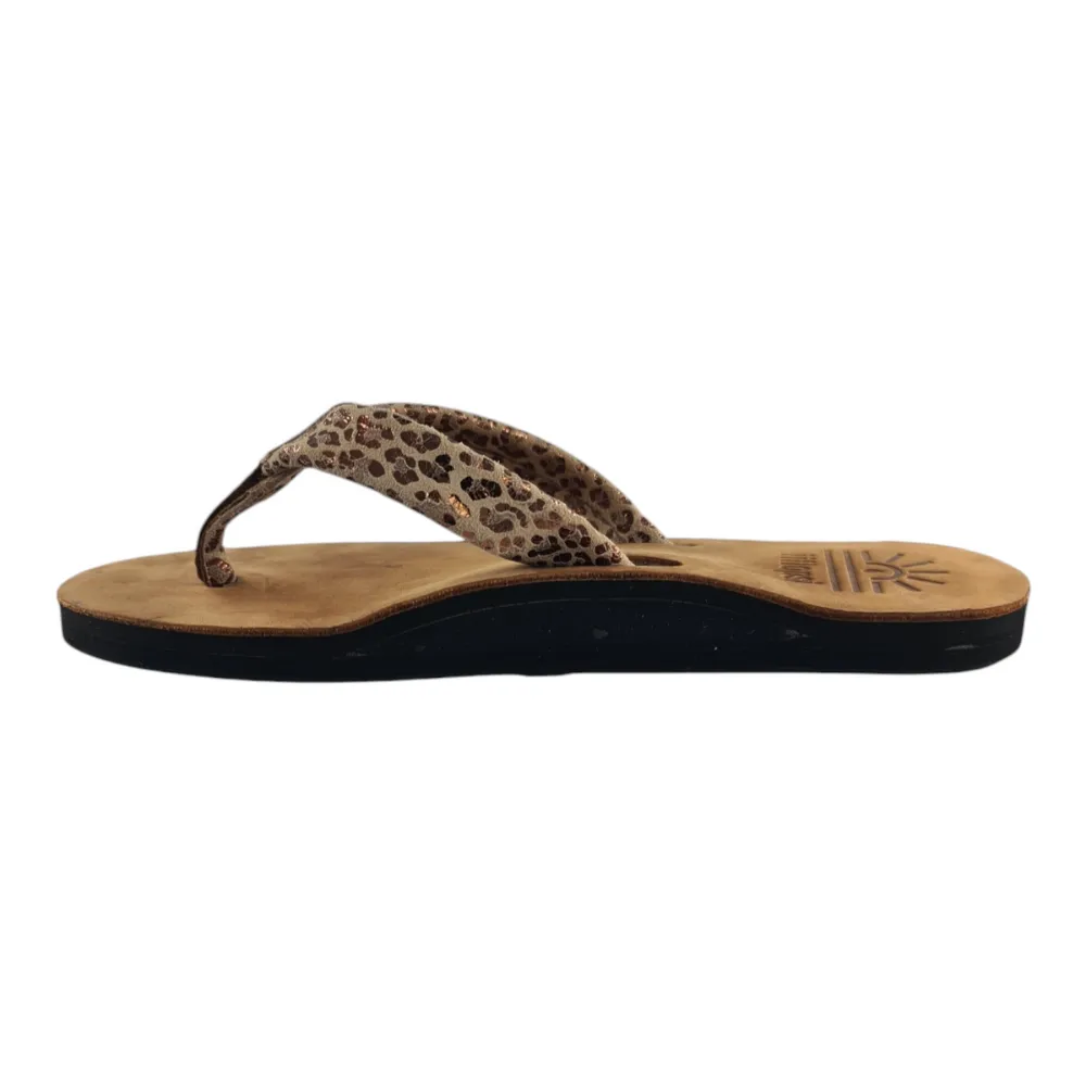 Ladies Leopard Bronze - Arch Support