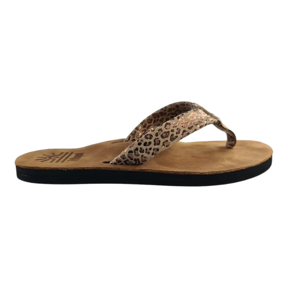 Ladies Leopard Bronze - Arch Support