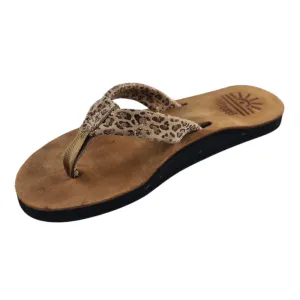 Ladies Leopard Bronze - Arch Support