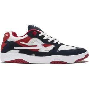 Lakai Evo 2.0 XLK Skate Shoes - Navy/Red Suede