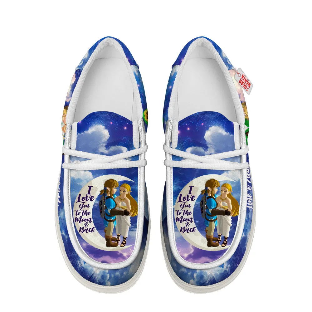 Link and Zelda Loafer Shoes