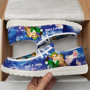 Link and Zelda Loafer Shoes