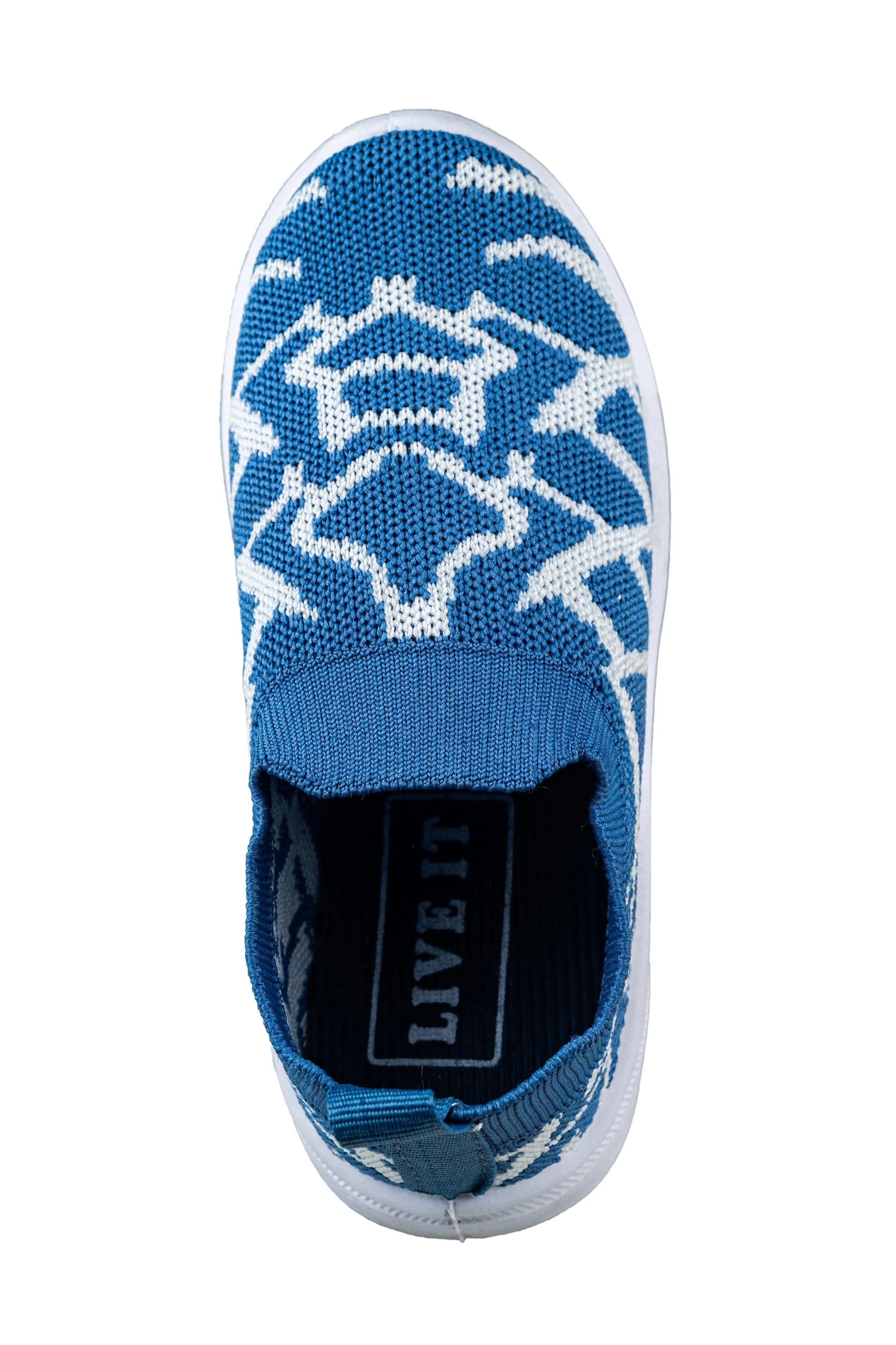Live It Children E. Blue / White Sports Shoe