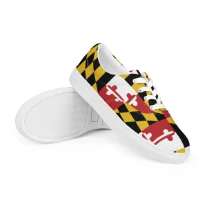 MD Flag Men’s lace-up canvas shoes