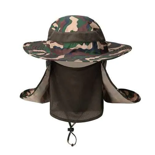 Men Climbing Sunshade Hat Sun Protection Cap