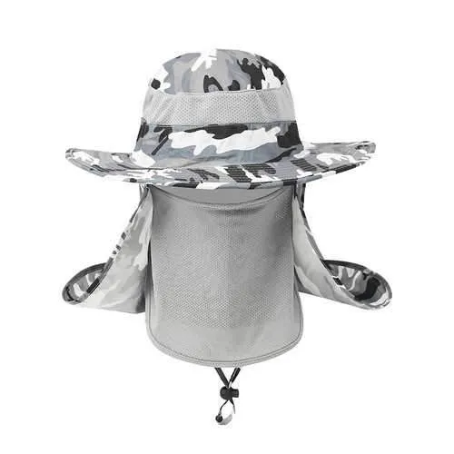 Men Climbing Sunshade Hat Sun Protection Cap