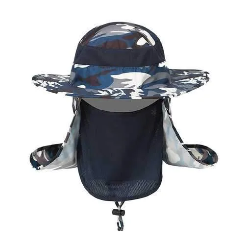 Men Climbing Sunshade Hat Sun Protection Cap