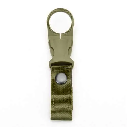 Men Pouch Key Chain Nylon Belt Hanger Keychain
