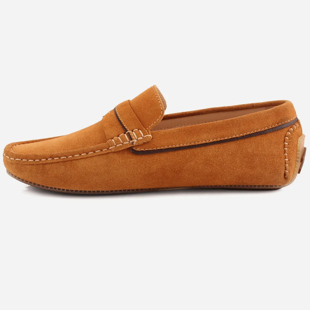 Men "OLSEN" Suede Comfort Moccasins