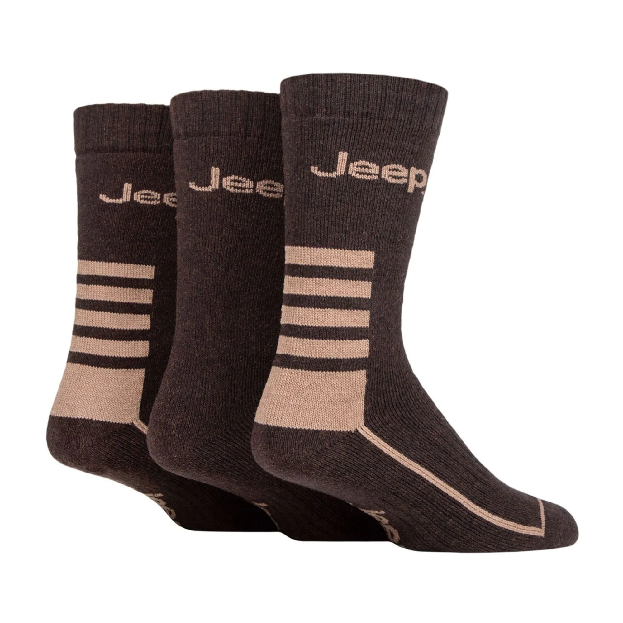 Men's 3 Pack Cotton Blend Boot Socks | Anti-Blister Hiking & Walking Socks