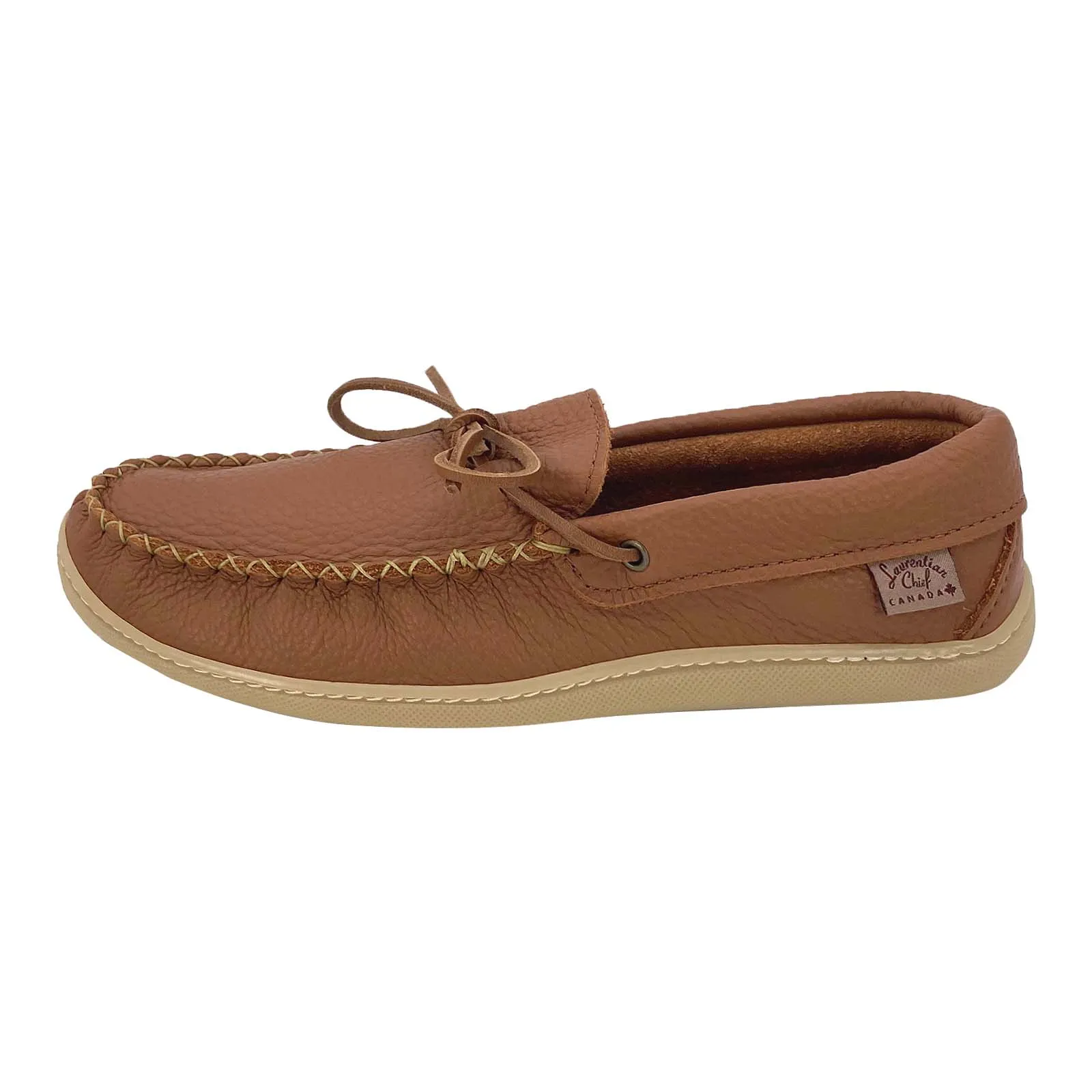 Men's Chestnut Moccasin Shoes