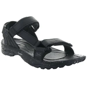Mens Hi-Tec Wild-Life Vyper Black Lightweight Adjustable Strap Walking Sandals
