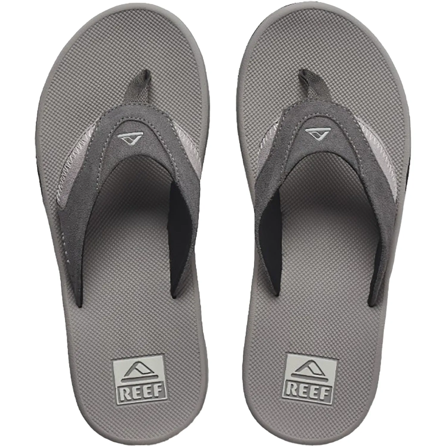 Men's Reef Fanning Grey Suede Synthetic
